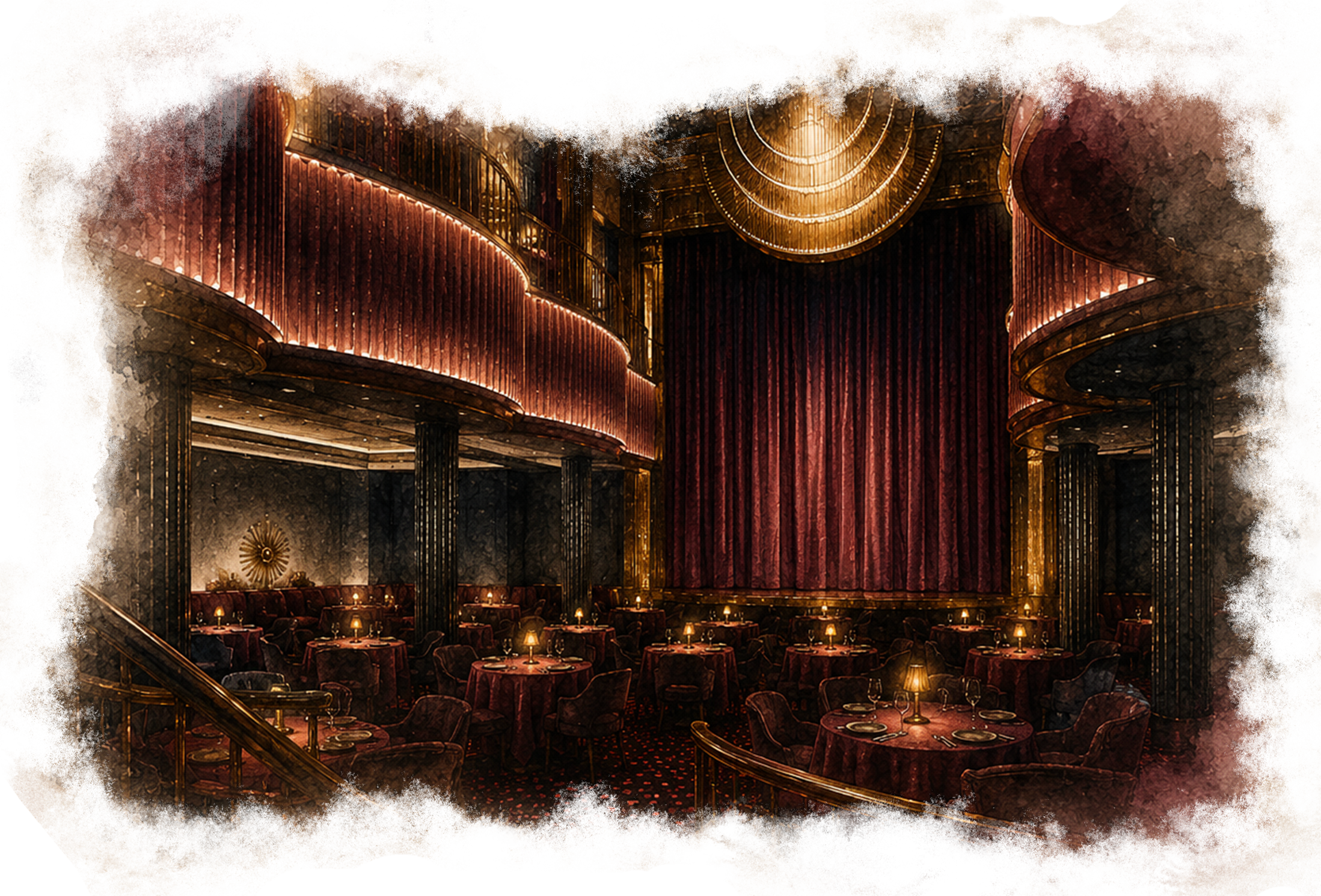 The Thomas supper club rendering